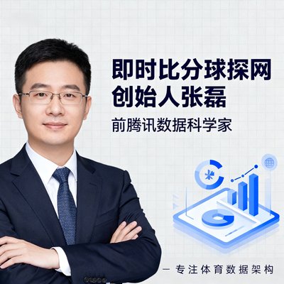 即时比分球探网创始人张磊，前腾讯数据科学家，专注体育数据架构