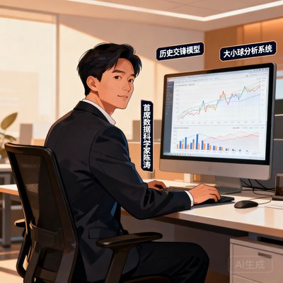 首席数据科学家陈涛，负责历史交锋模型与大小球分析系统